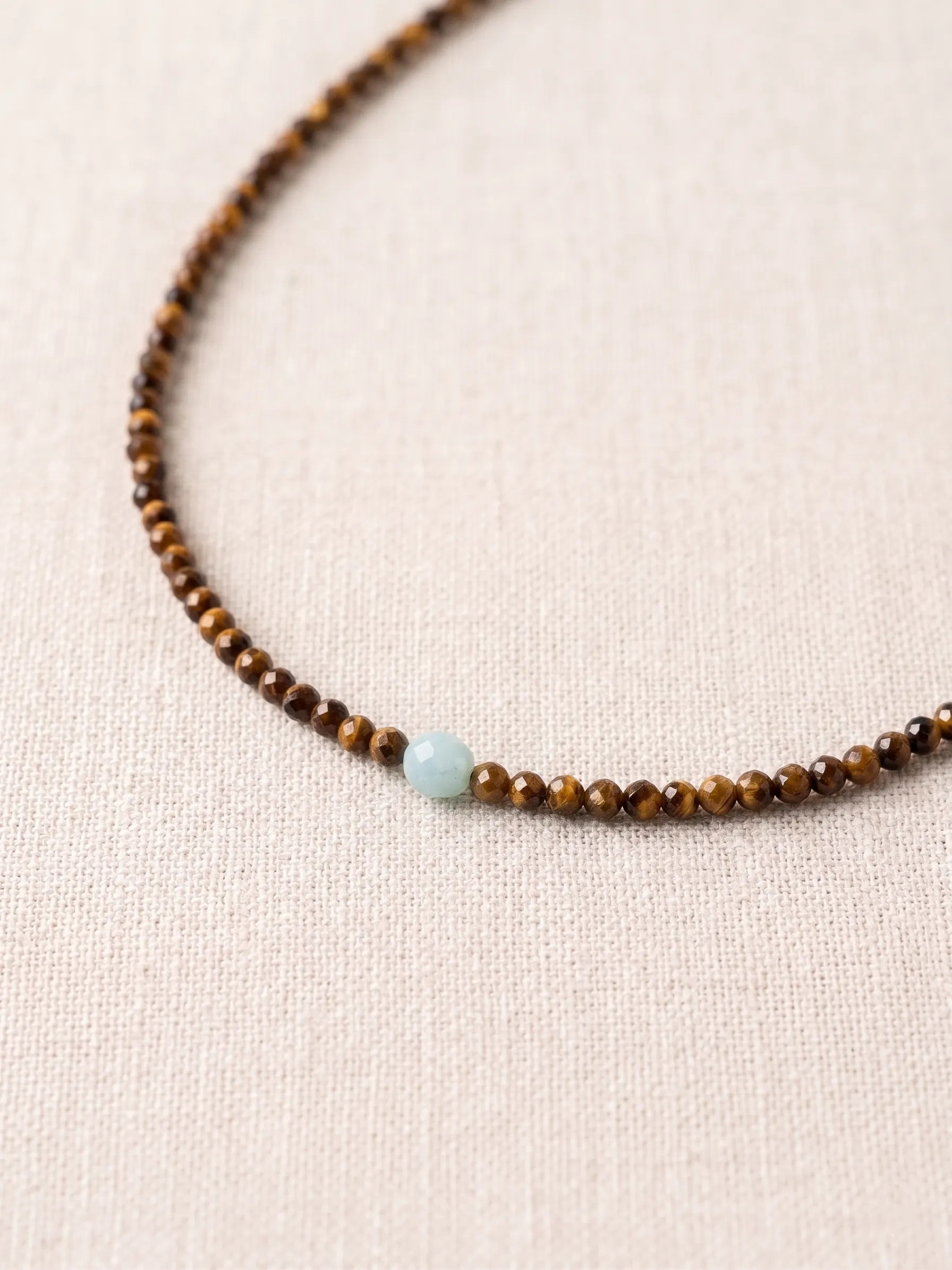 The "Karma Spinner" | Faceted Tiger's Eye & Golden Hu Lu Protection Necklace