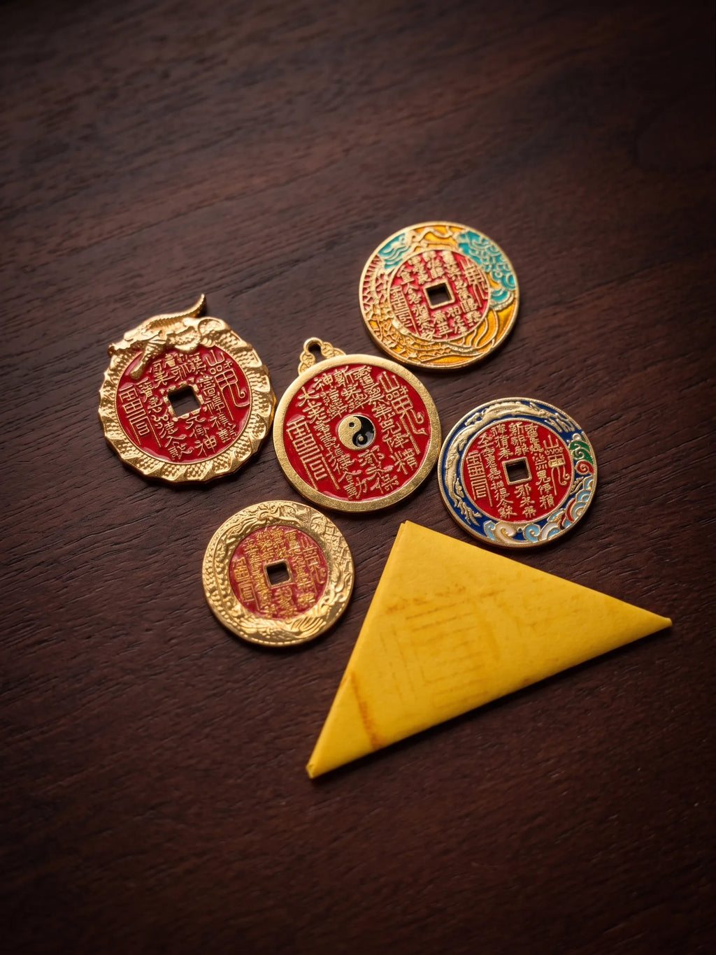 The "Sacred Shield" | Five Harmonies Traditional Feng Shui Amulet Set