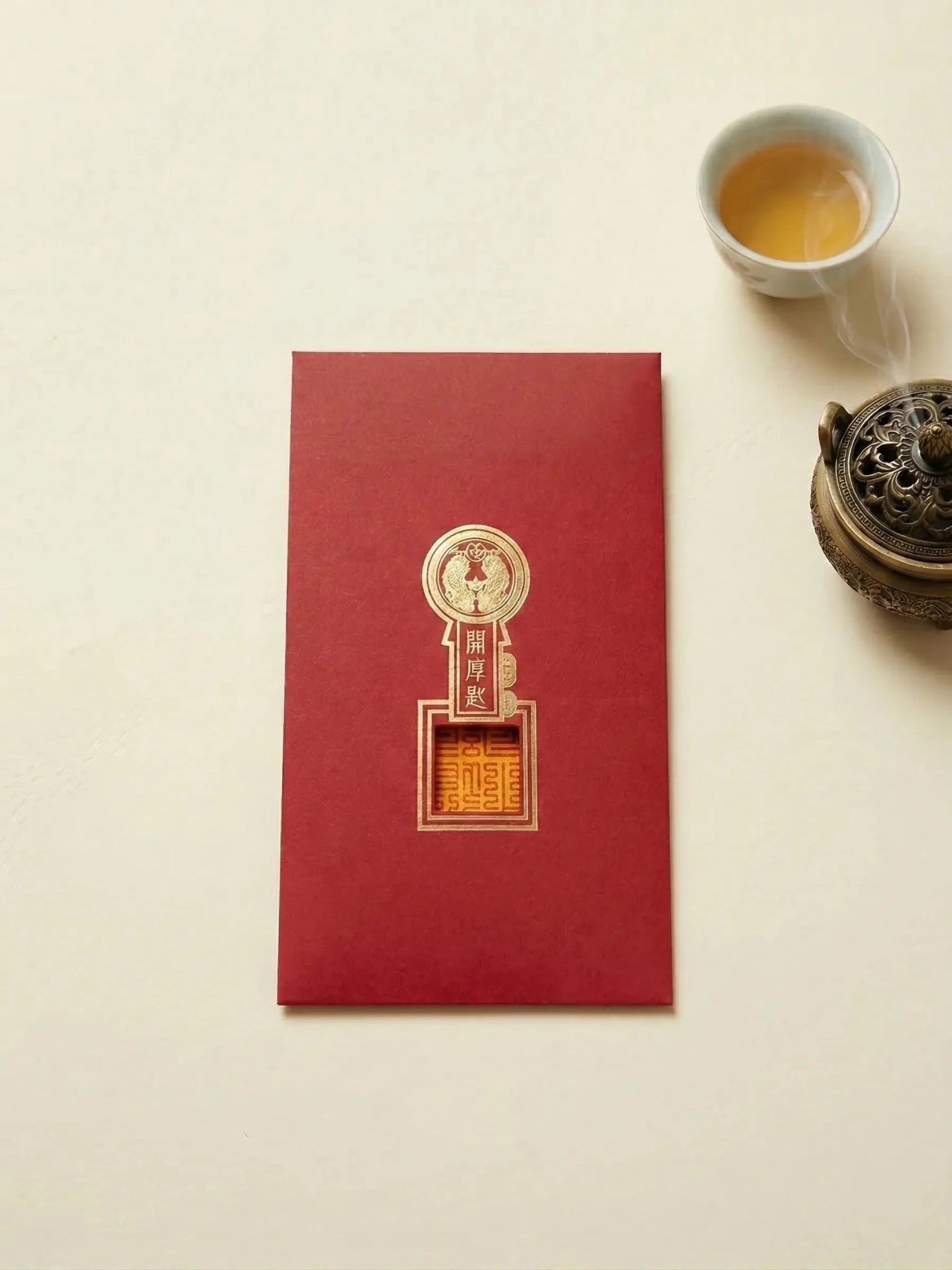 Yue Lao "God of Love" Amulet | Soulmate & Marriage Destiny Gold Foil Card - IntoKarma